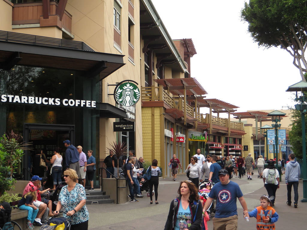 Downtown Disney District Anaheim Background