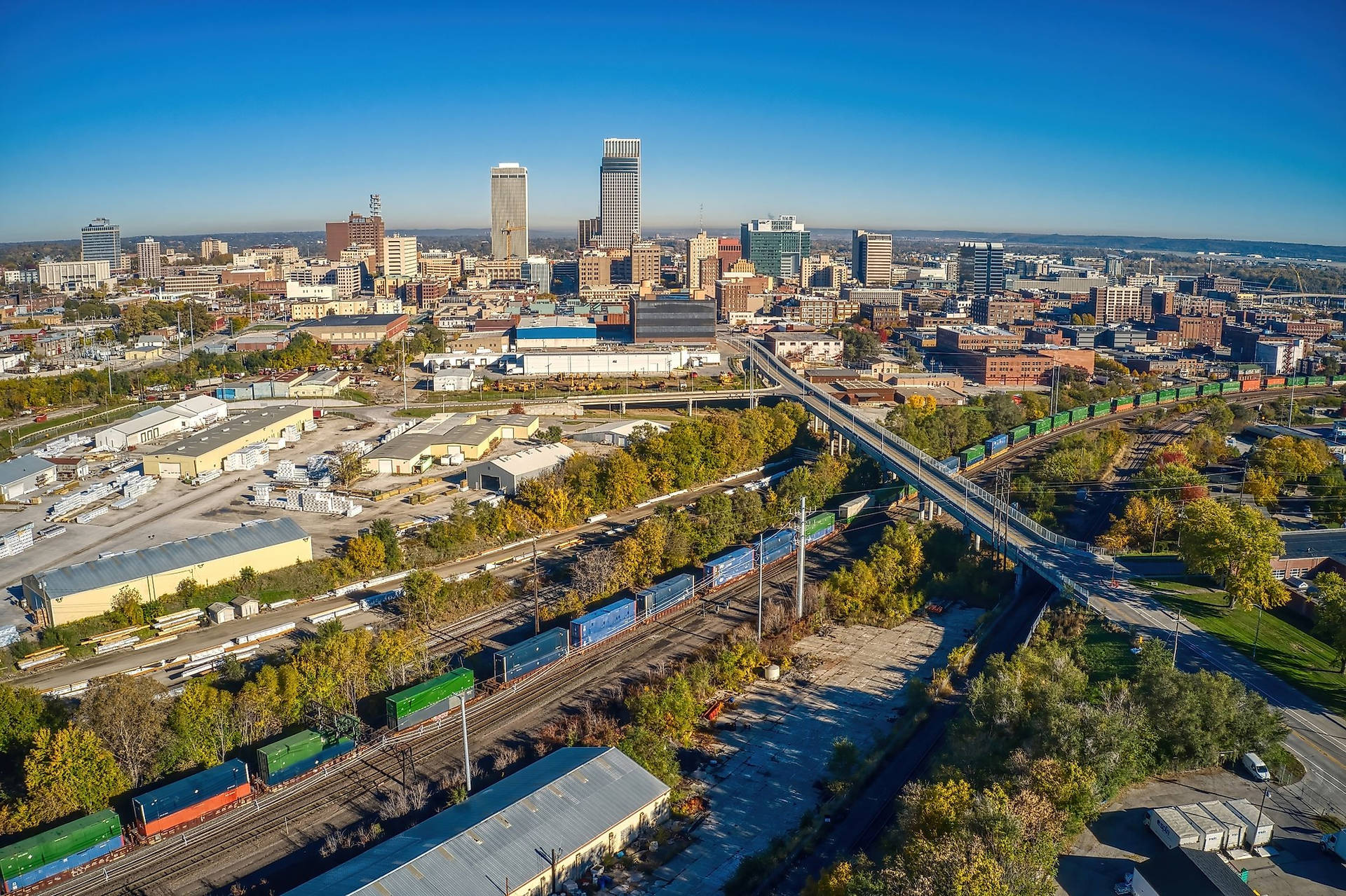 Downtown Omaha City View