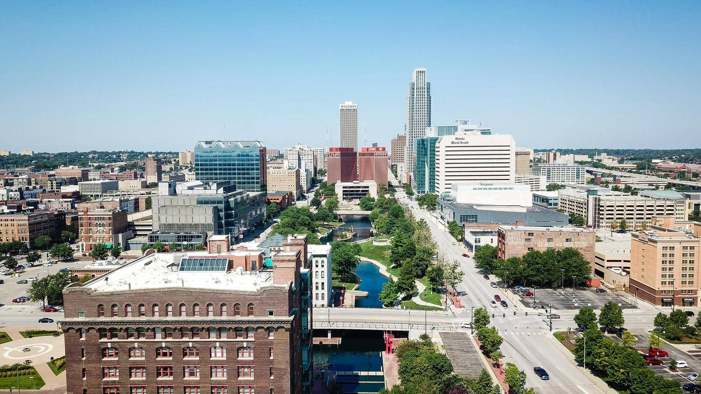 Downtown Omaha Cityscape