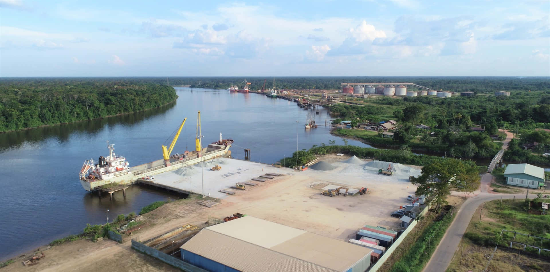 Dp World Paramaribo Site Background