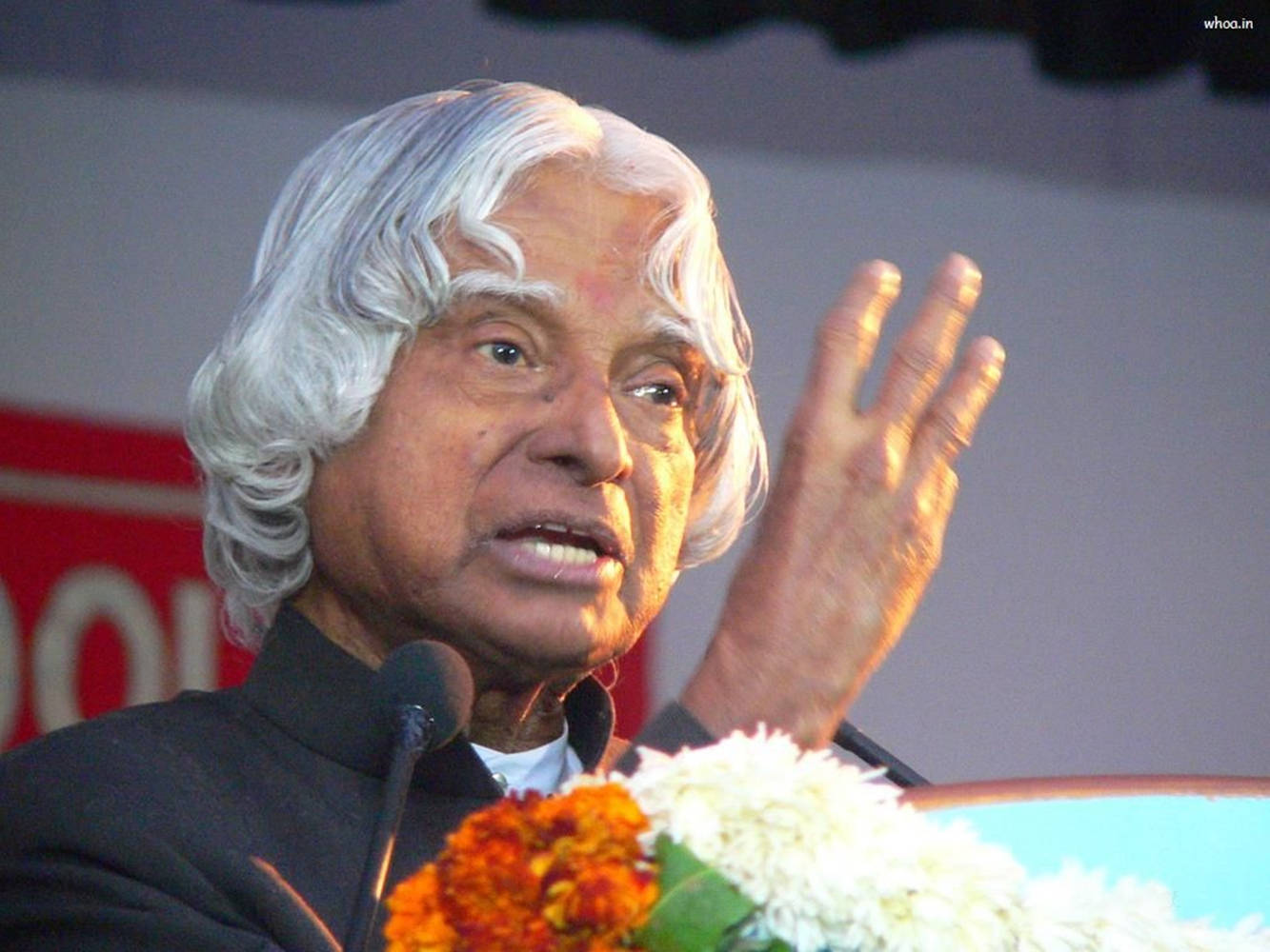 Dr. Abdul Kalam During One Of His Inspiring Lectures