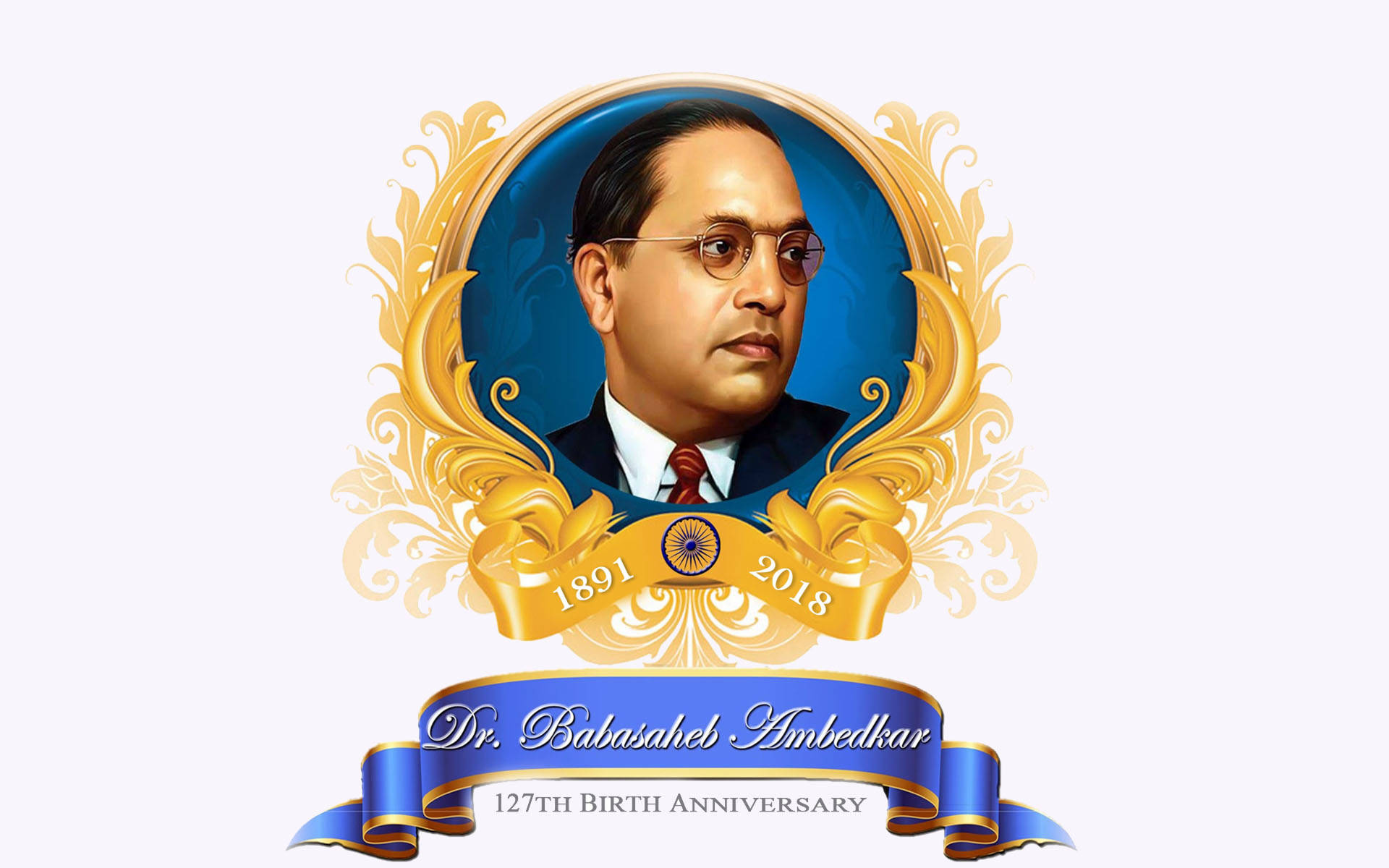 Dr Babasaheb Ambedkar Birth Anniversary Background