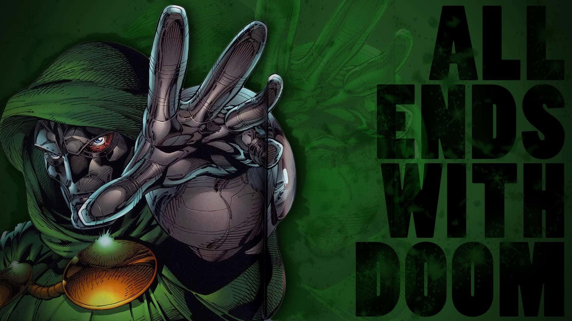 Dr Doom, The Archenemy Of Marvel's Fantastic Four Background
