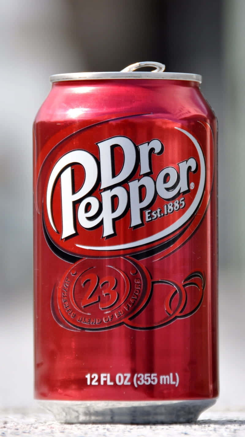 Dr Pepper Cans Are A Popular Drink In The United States