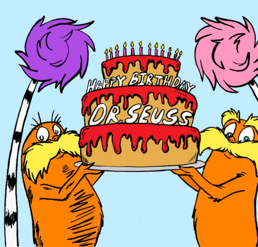 Dr Seuss Birthday Card