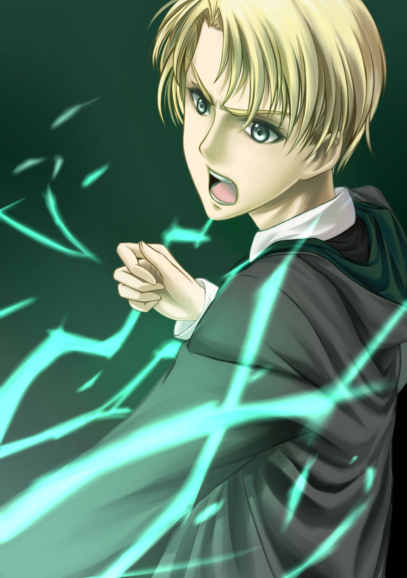 Draco Harry Potter Anime