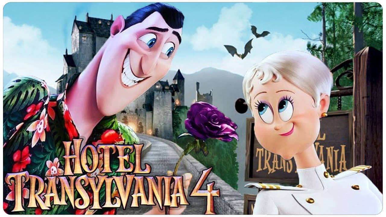 Dracula And Ericka Van Helsing From Hotel Transylvania Background