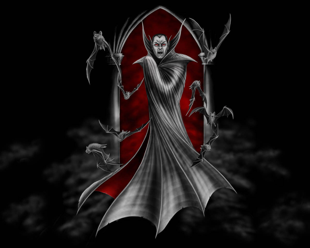 Dracula, The Legendary Vampire Background