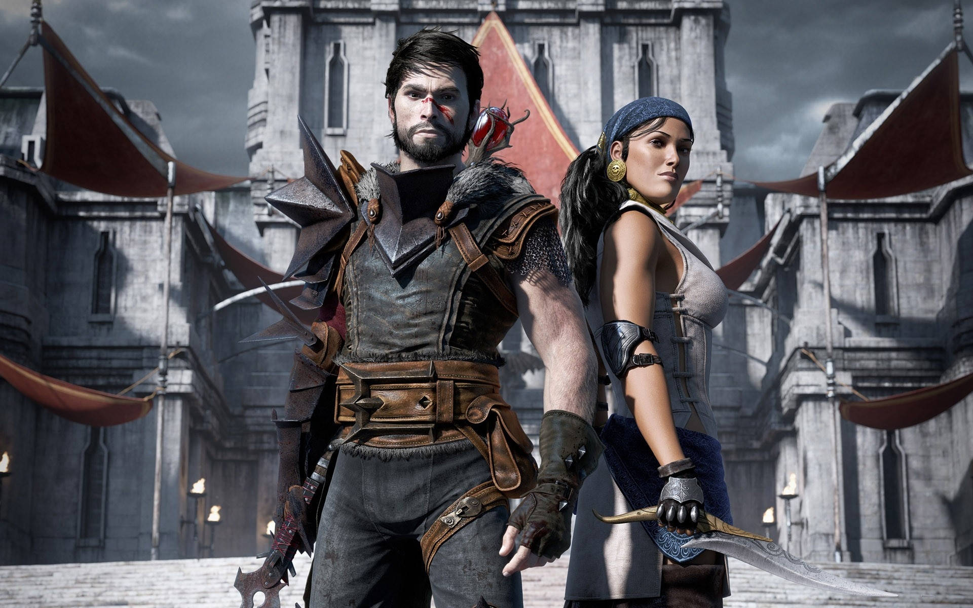 Dragon Age Hawke And Isabela Background