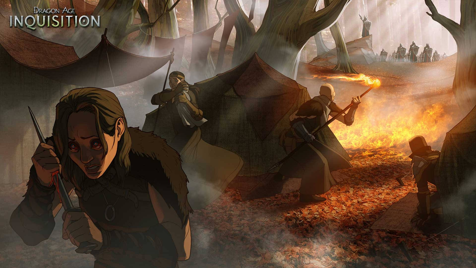 Dragon Age Inquisition Video Game Series Apostates Concept Art