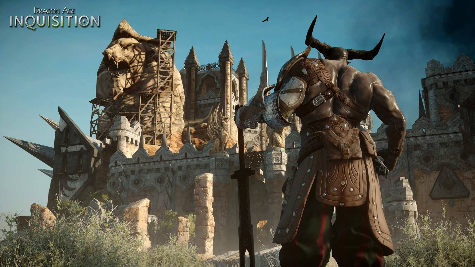 Dragon Age Inquisition Video Game Series Iron Bull Castle Background