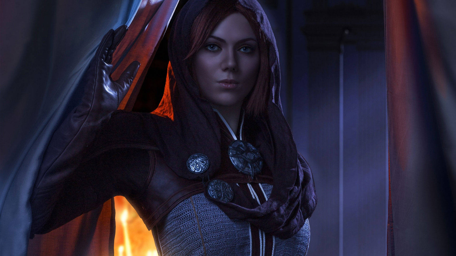 Dragon Age Inquisition Video Game Series Leliana Sister Nightingale Background