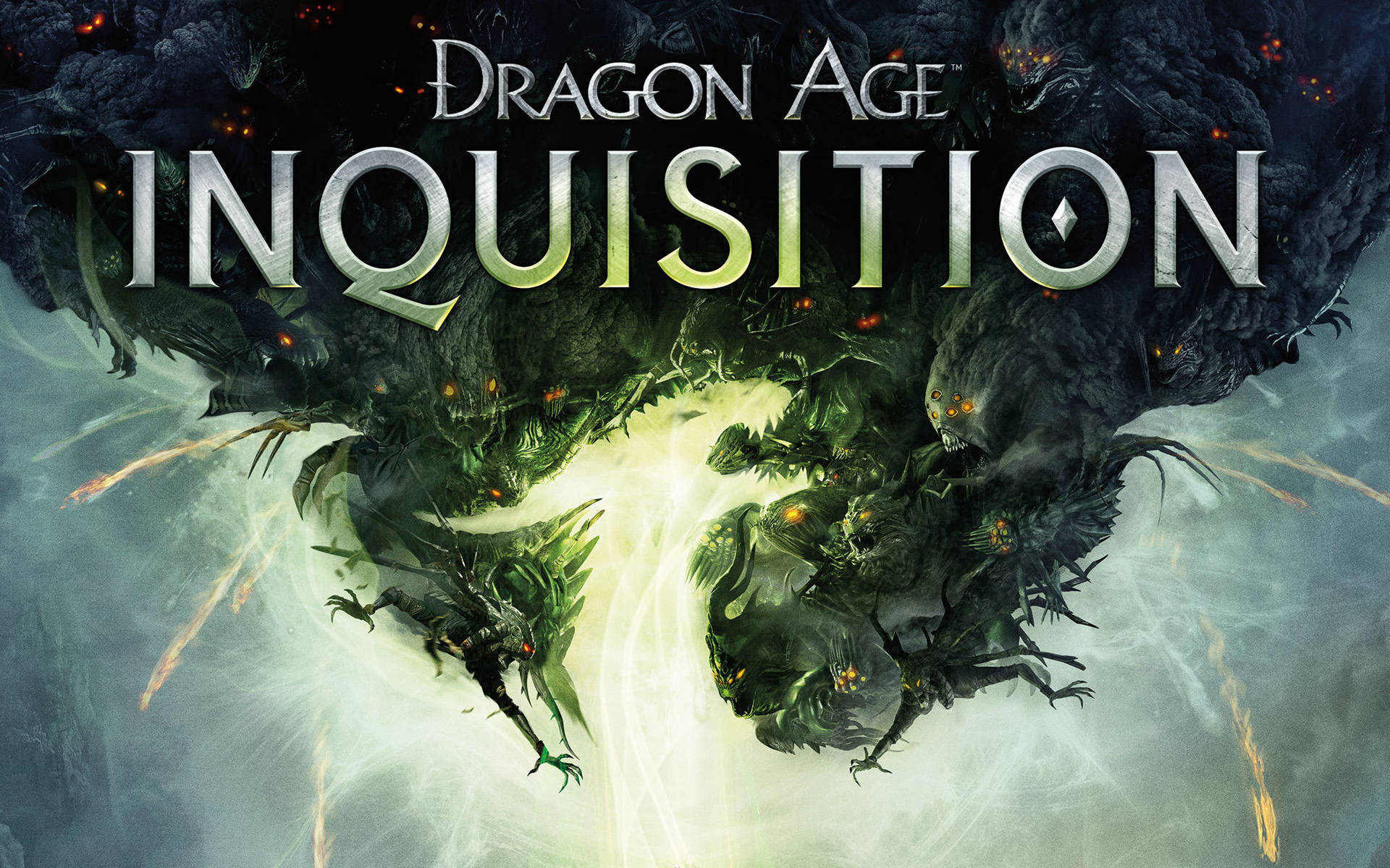 Dragon Age Inquisition Video Game Series The Fade Poster Background