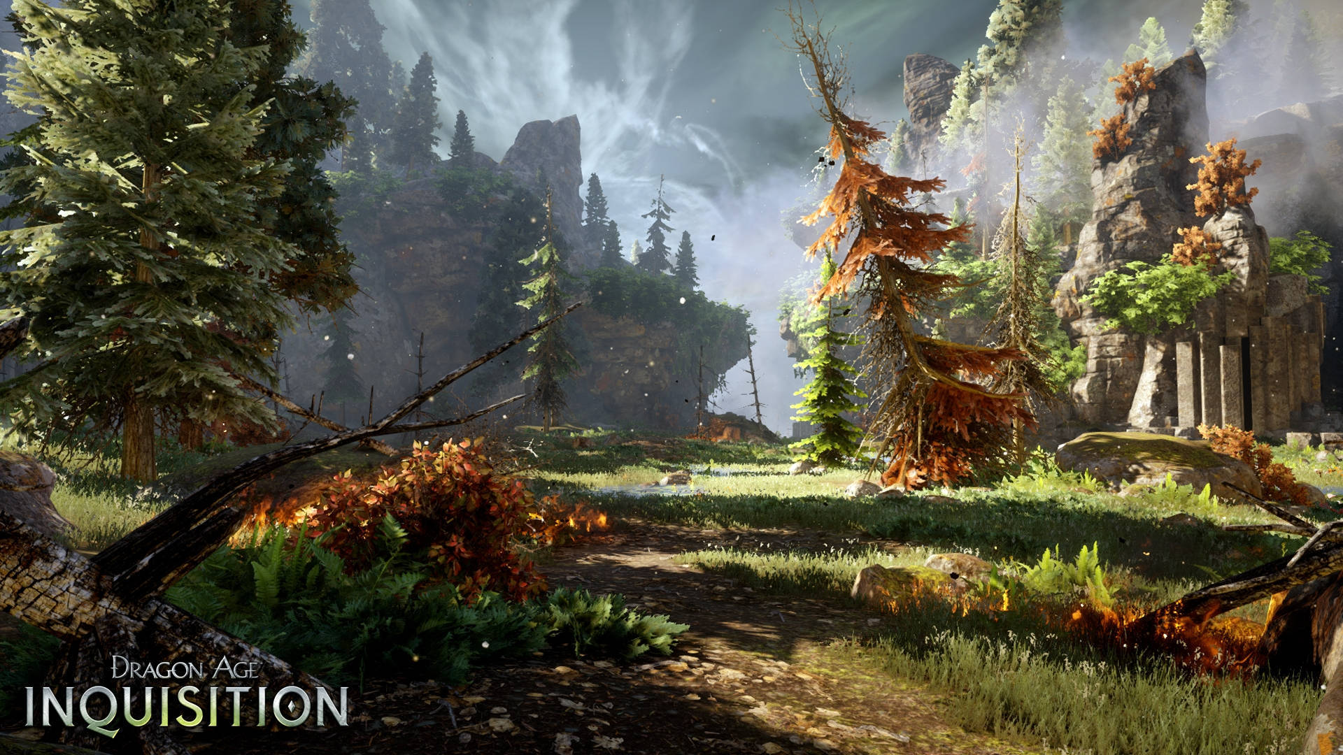 Dragon Age Inquisition Video Game Series The Hinterlands Background