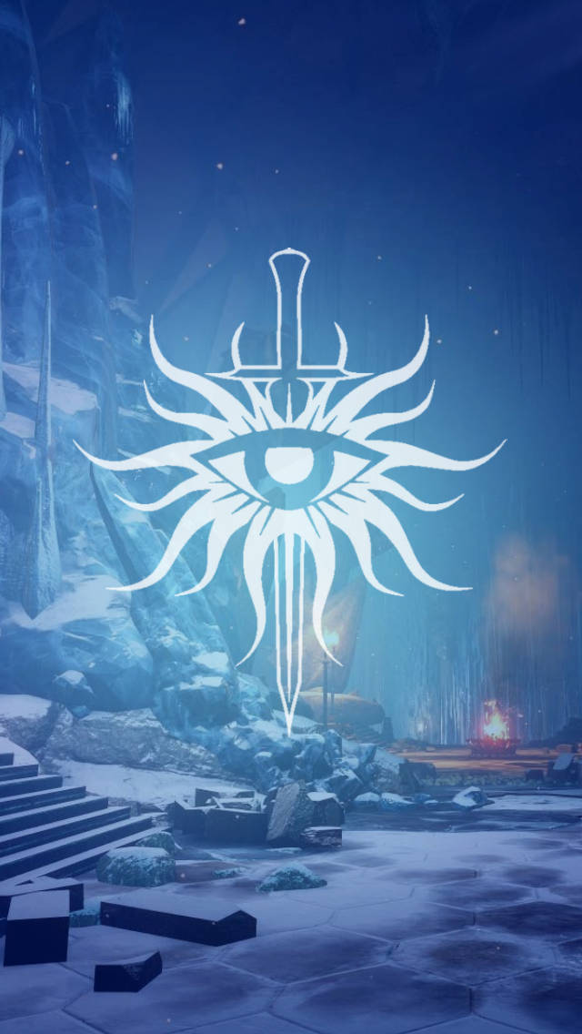 Dragon Age Inquisitor Logo Background