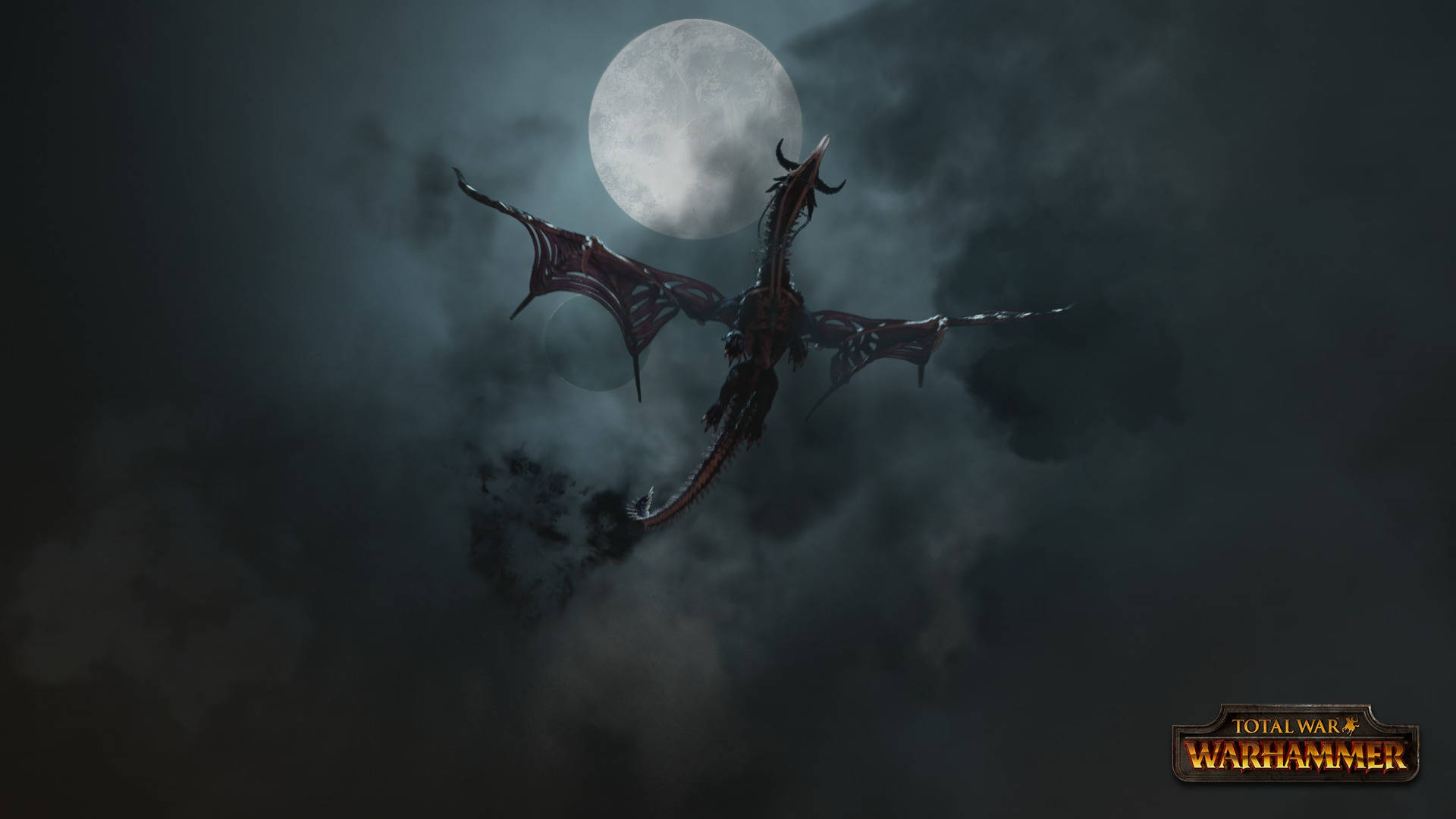 Dragon At Night Total War Warhammer 2 Background