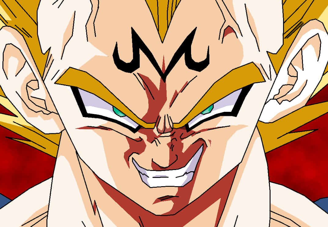 Dragon Ball Majin Vegeta Smile