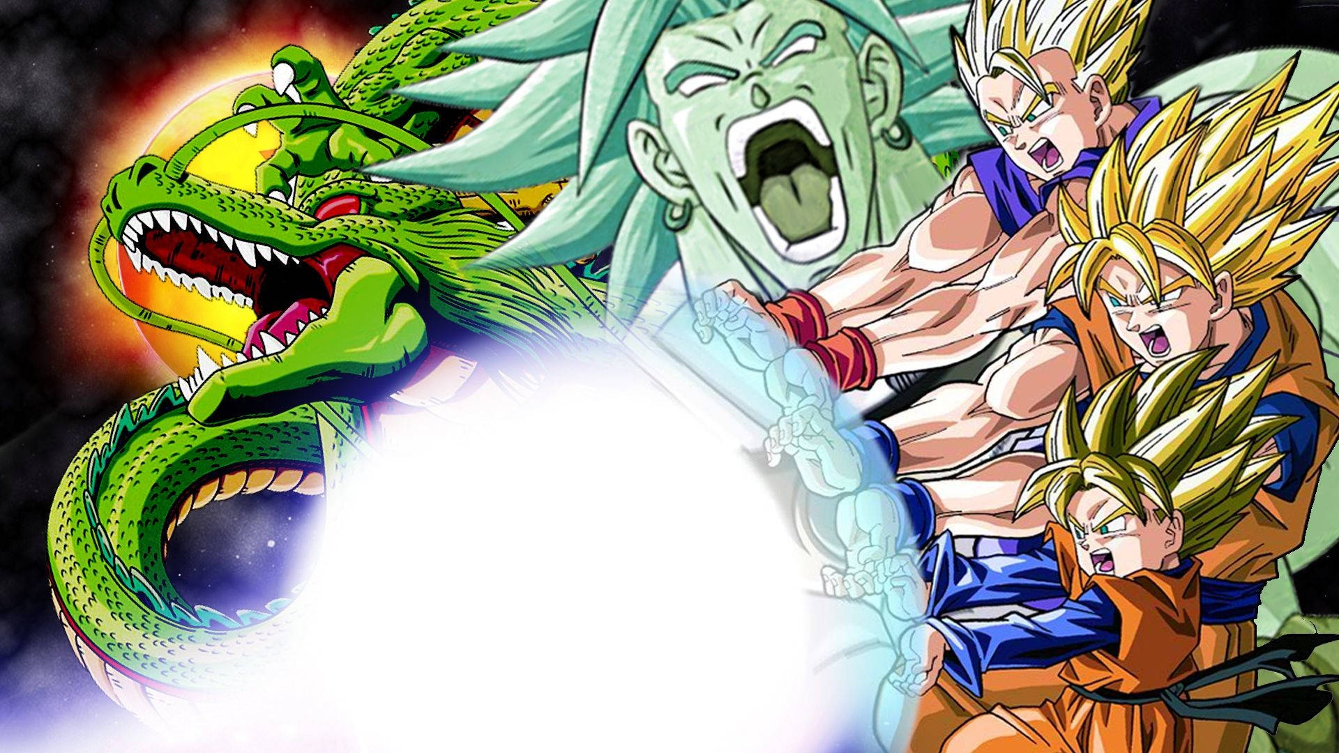 Dragon Ball Super Broly Goku's Sons Background