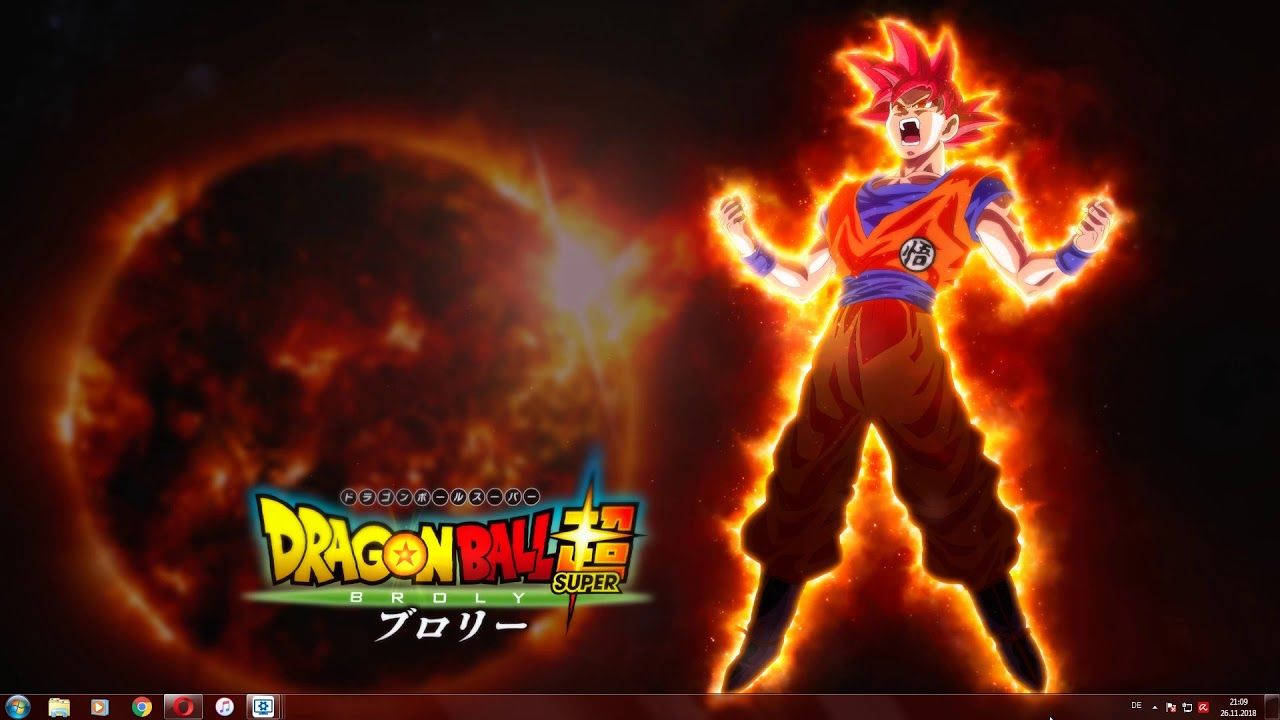 Dragon Ball Super Broly Son Goku Poster Background