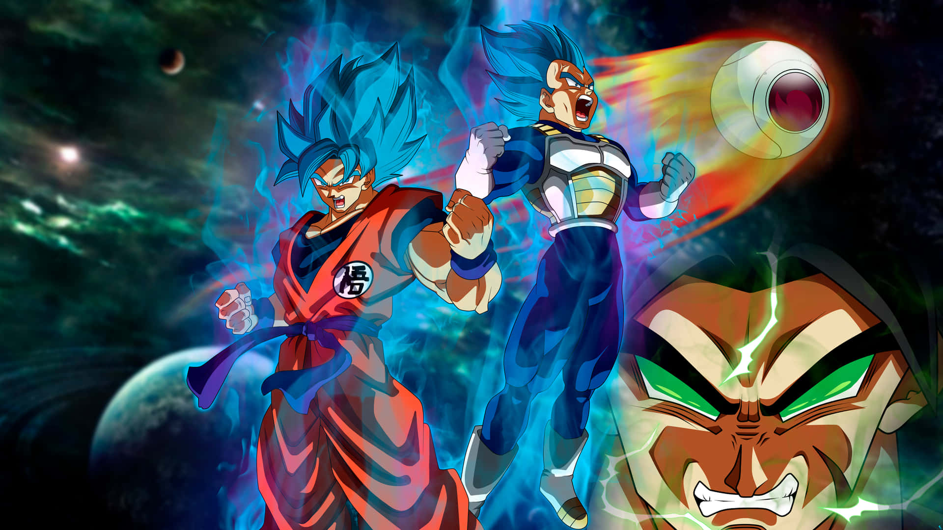 Dragon Ball Super Cover Background