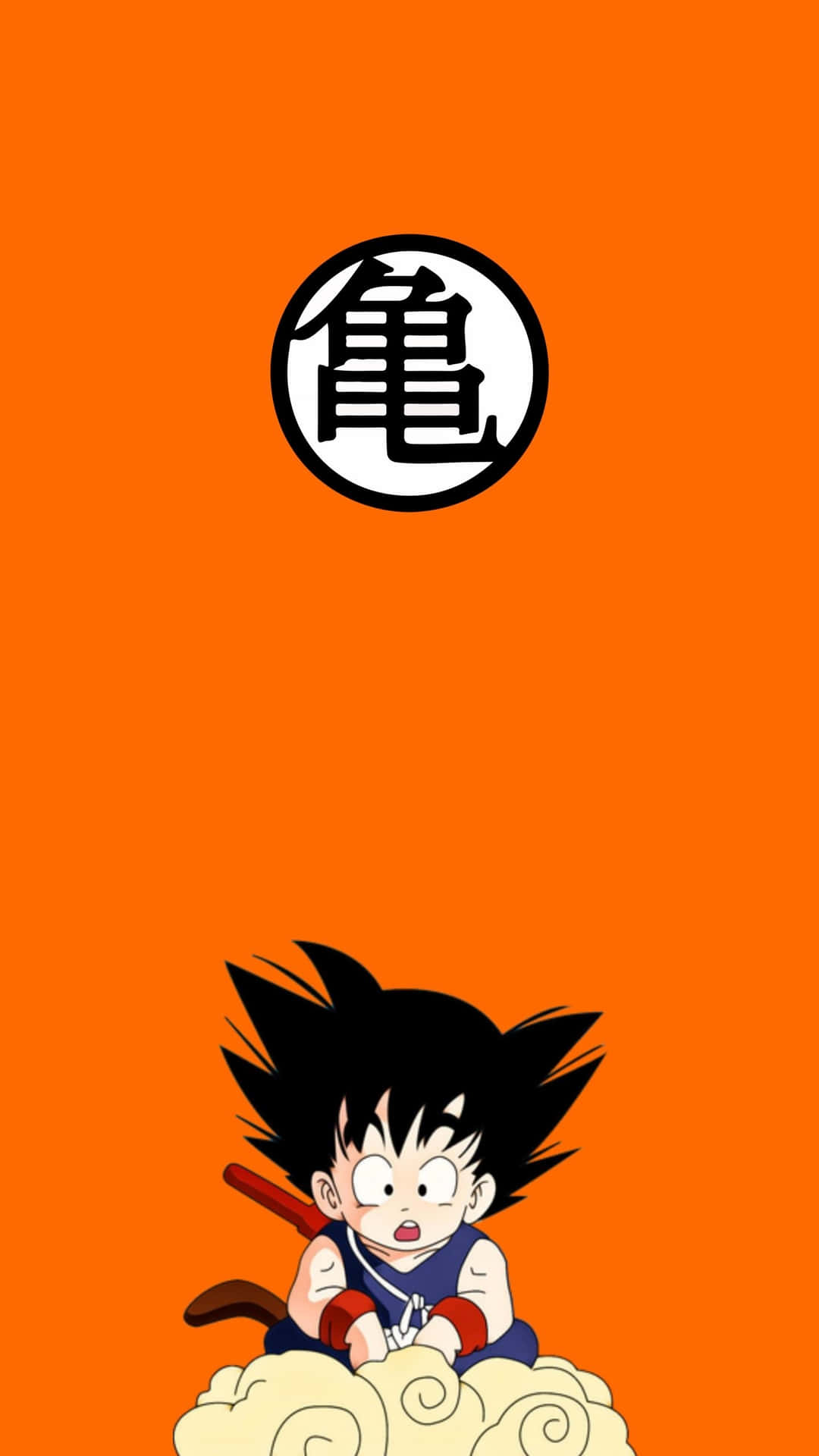 Dragon Ball Young Goku Cloud Wallpaper Background