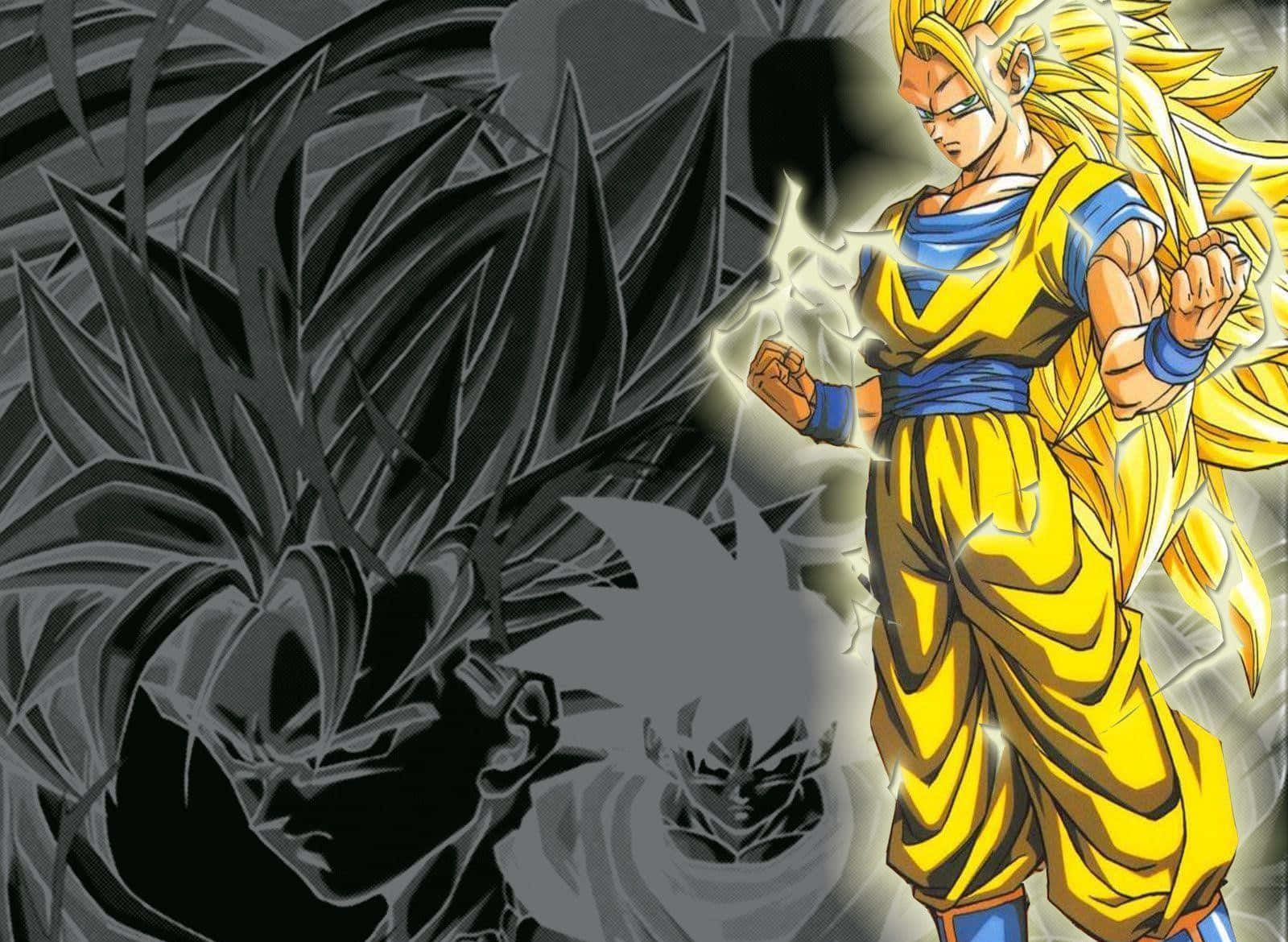 Dragon Ball Z Goku In Super Saiyan 3 Form