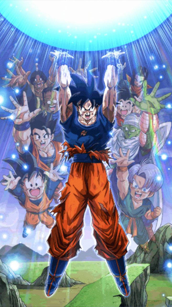Dragon Ball Z Goku Spirit Bomb Background