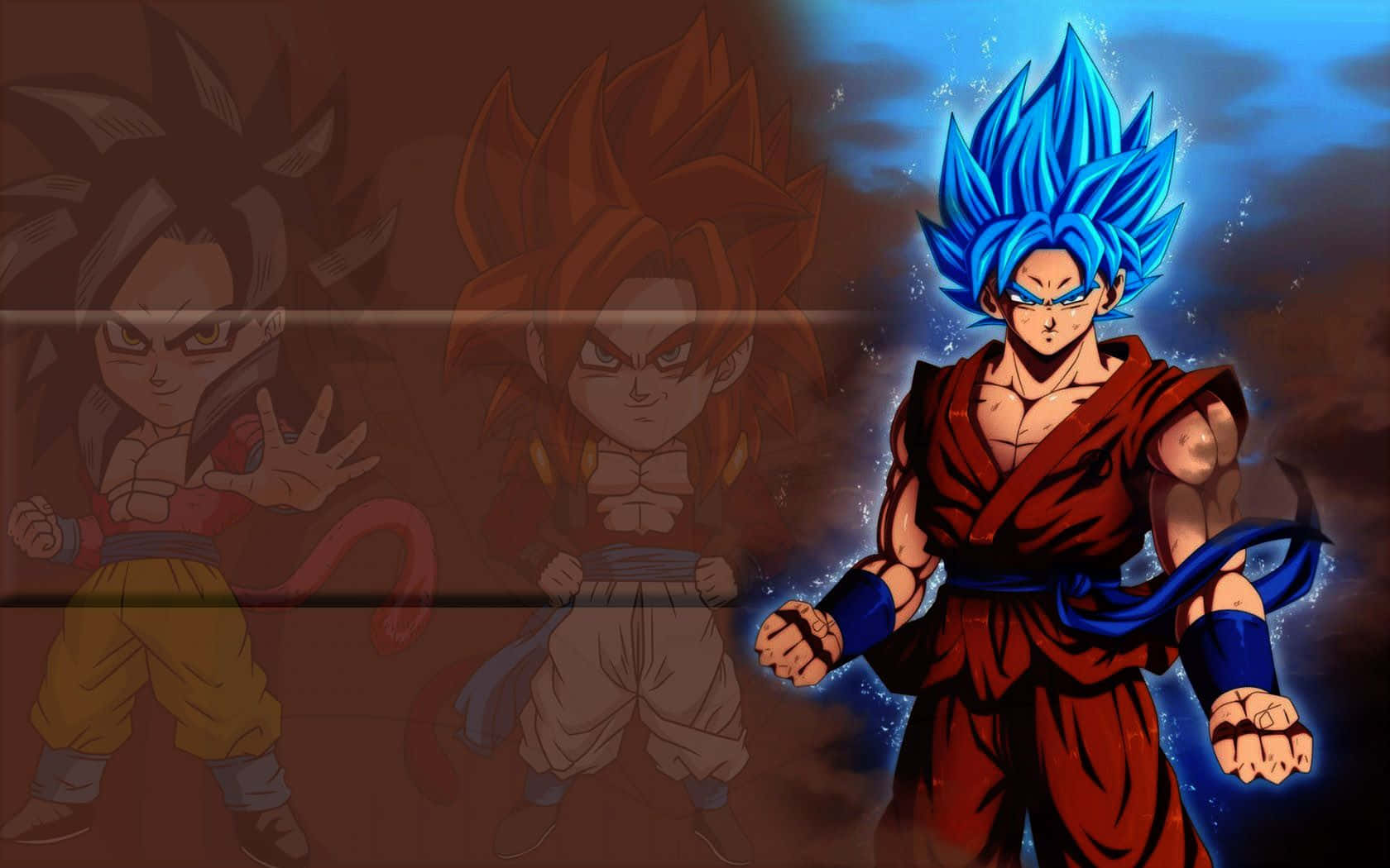Dragon Ball Z Goku Super Saiyan Blue