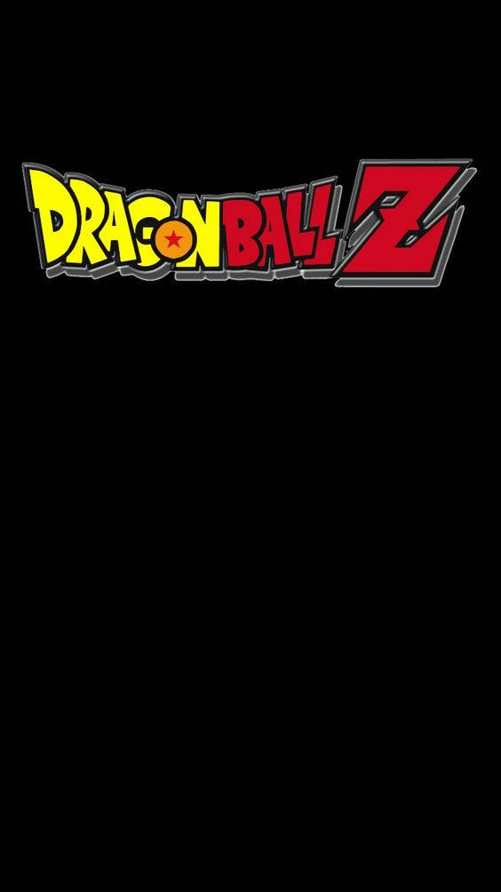 Dragon Ball Z Logo Black Portrait