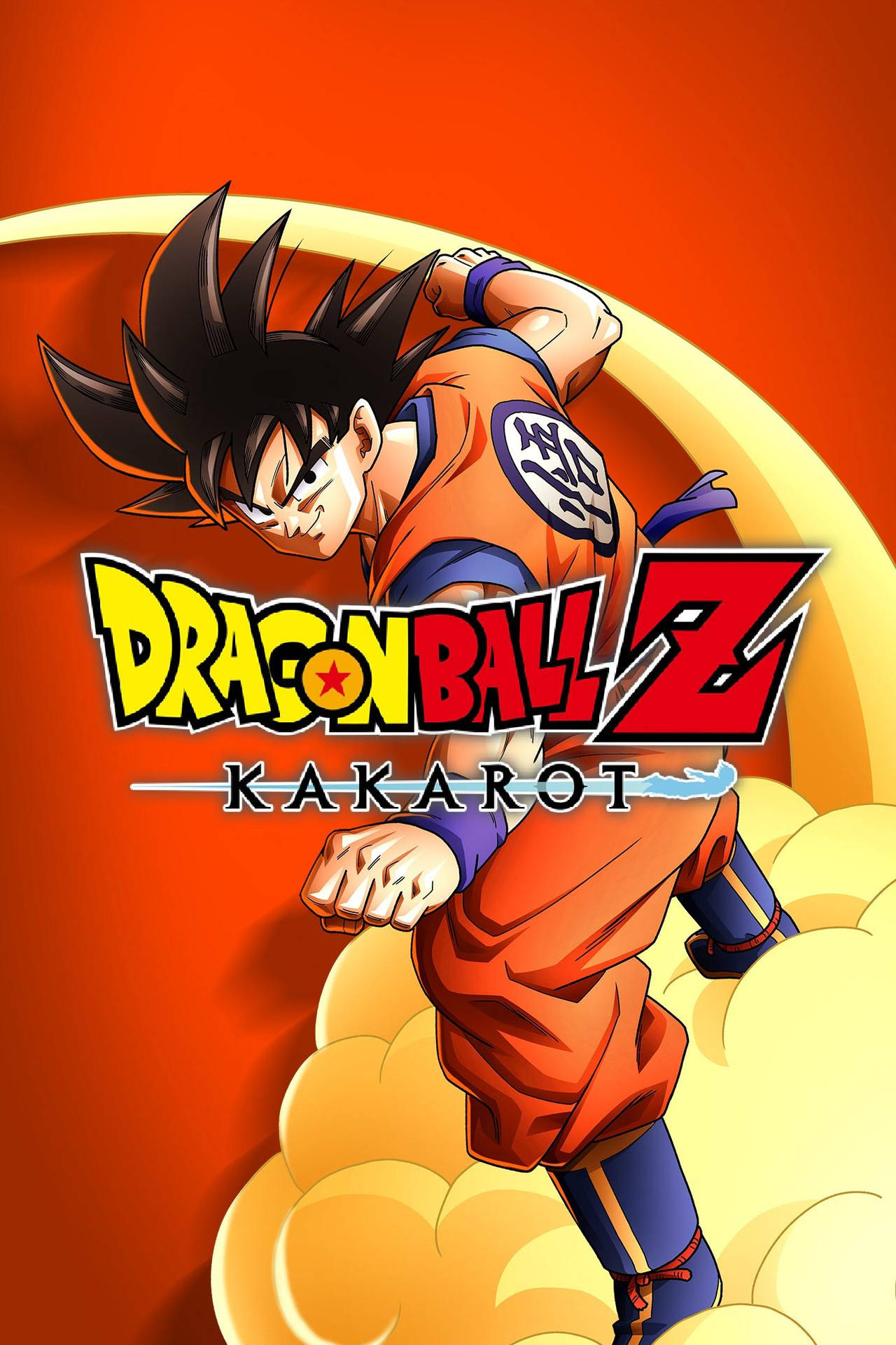 Dragon Ball Z Logo Goku Attack