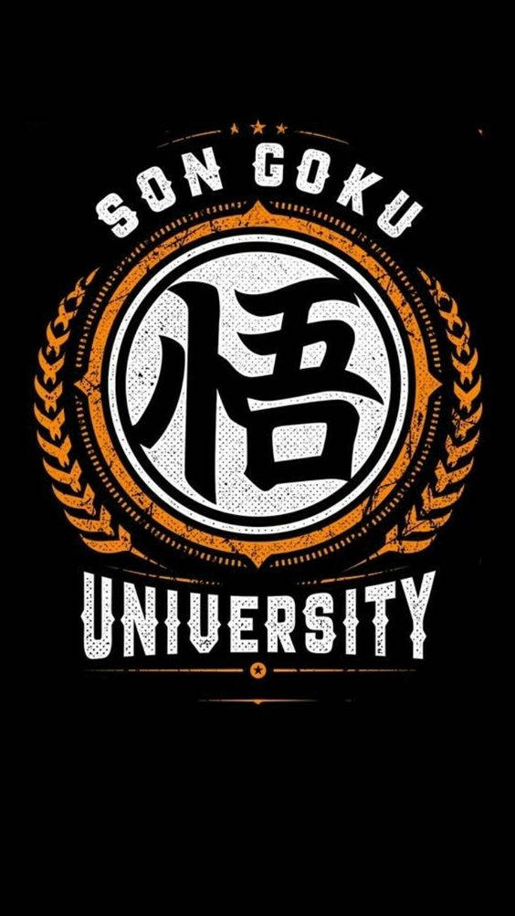 Dragon Ball Z Logo Goku University