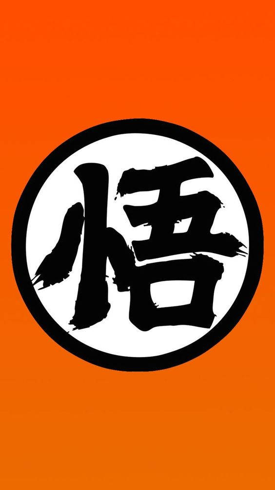 Dragon Ball Z Logo Orange