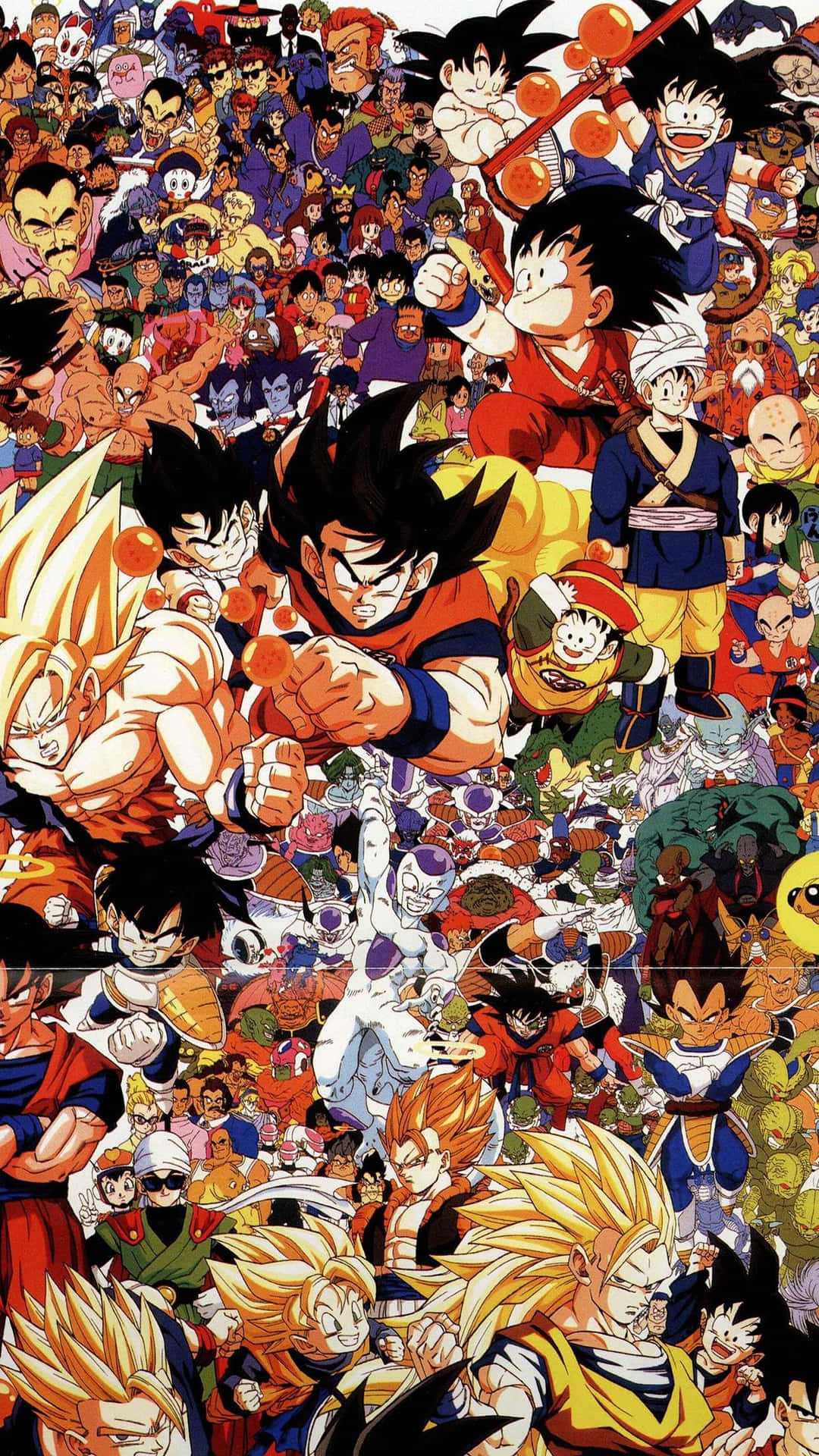 Dragon Ball Z Phone Screen Theme Background