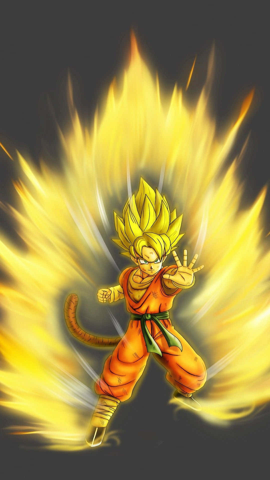 Dragon Ball Z Phone Theme Display Background