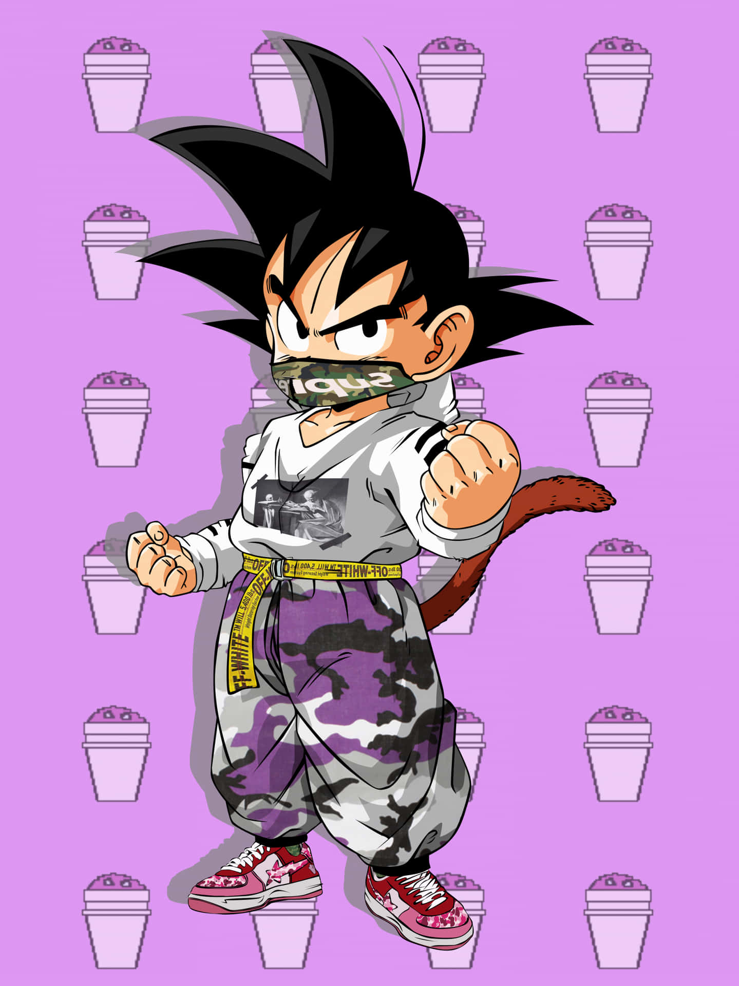 Dragon Ball Z Saiyan By Saiyan Background