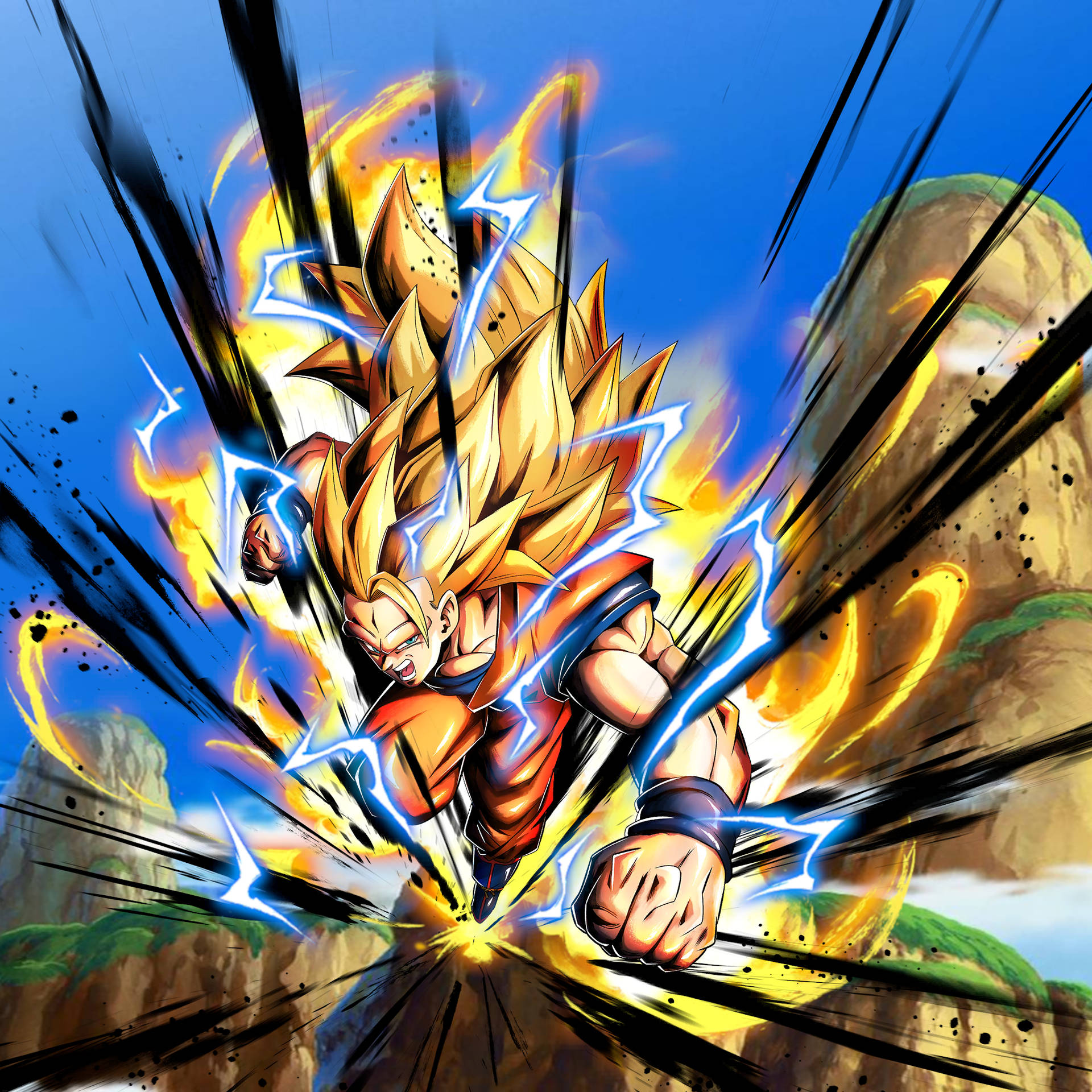 Dragon Ball Z Saiyan Saiyan Saiyan Saiyan Sai Background