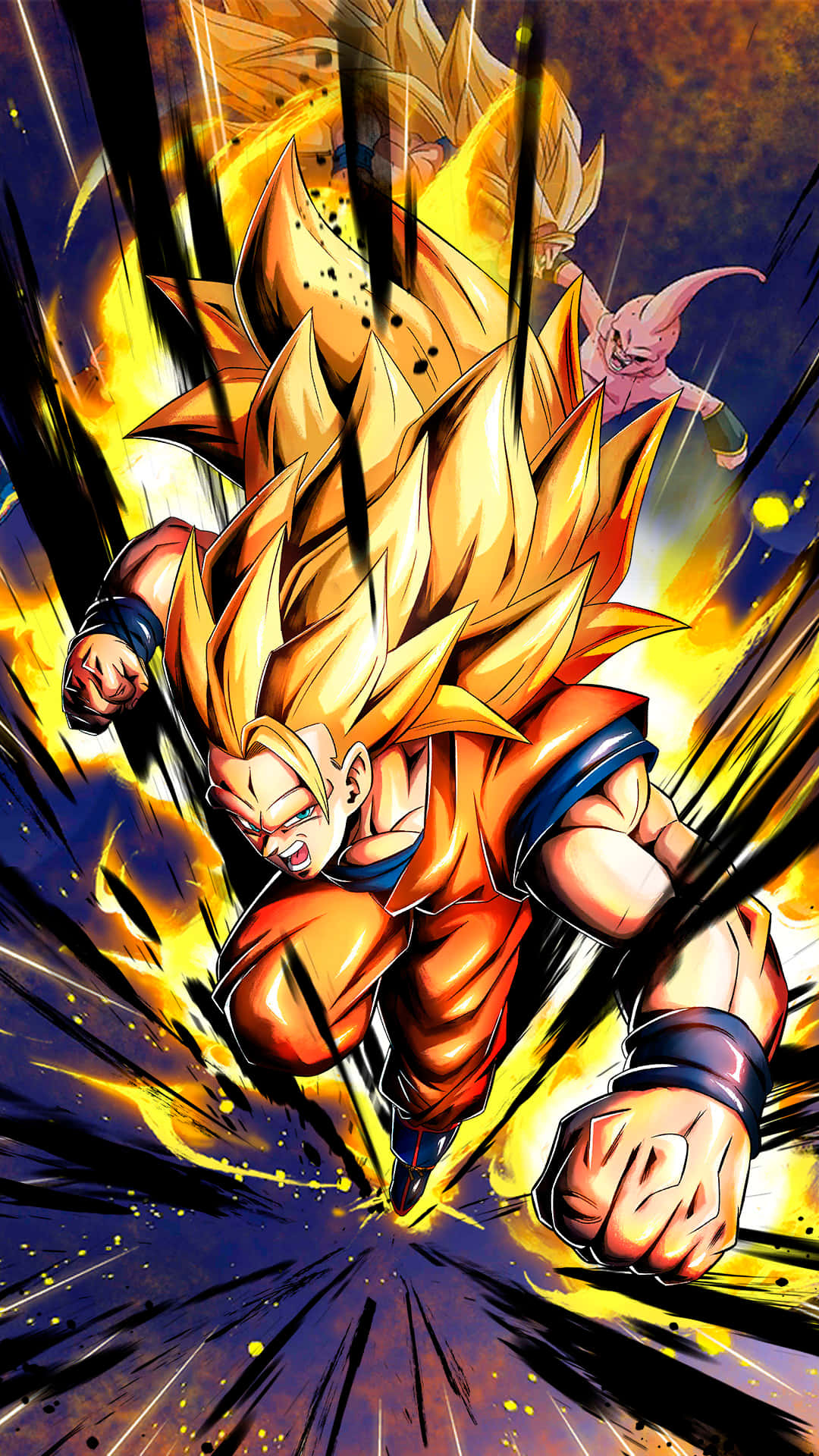 Dragon Ball Z Super Saiyan Fiery Goku