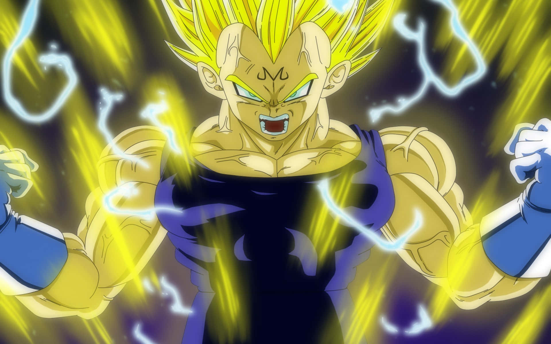 Dragon Ball Z Super Saiyan Resentful Goku Background