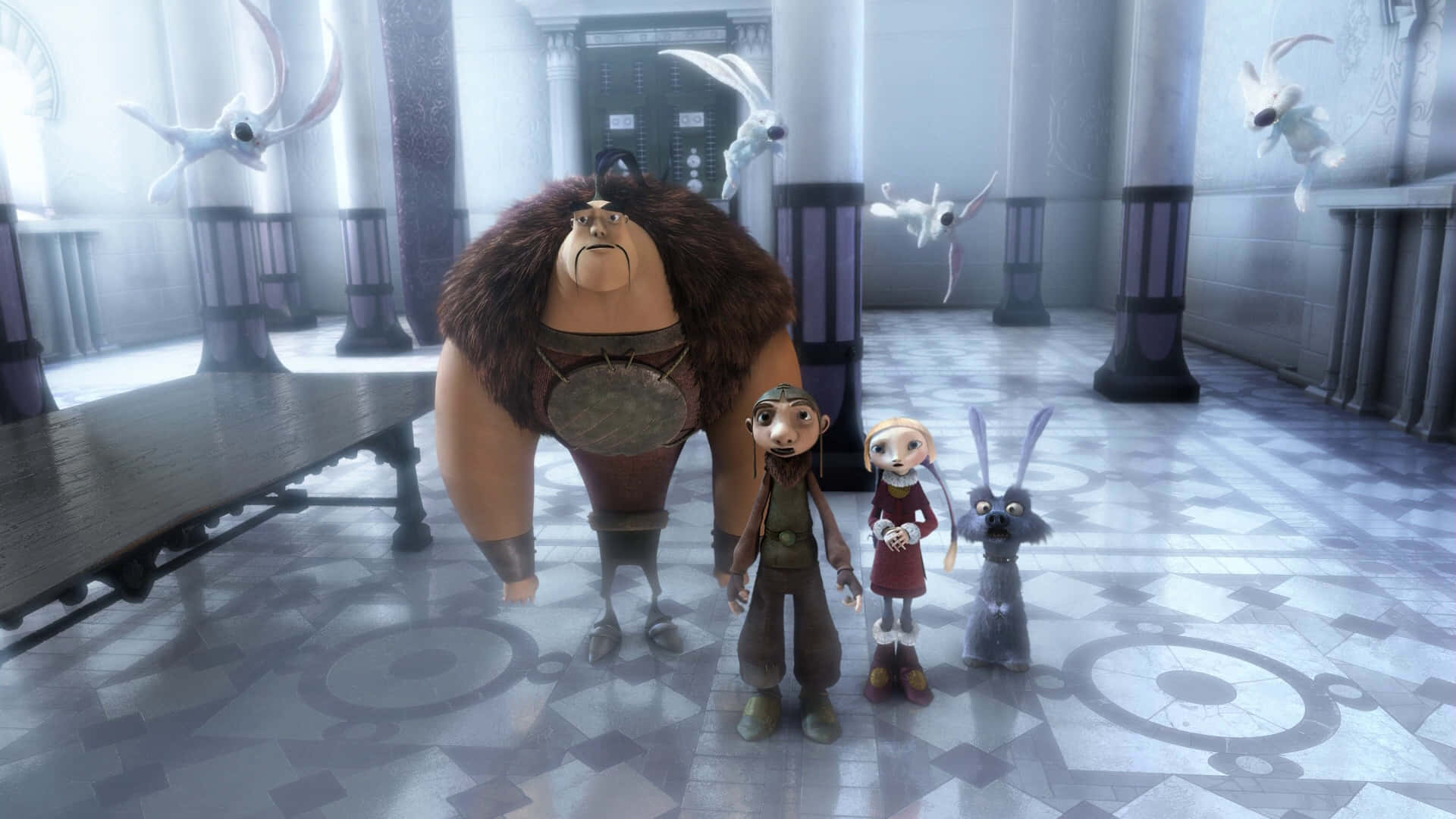 Dragon Hunters Characters In Hall