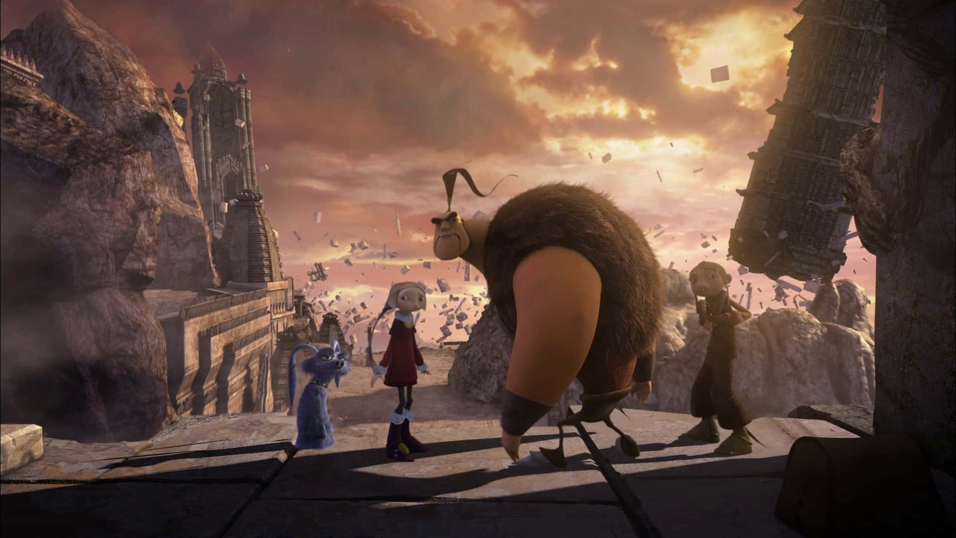 Dragon Hunters Main Characters Background