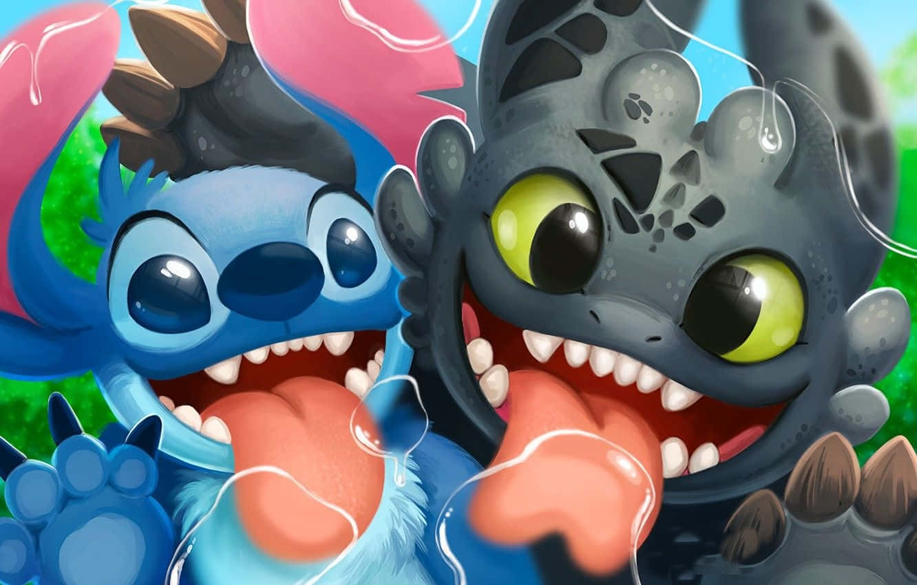 Dragon Kawaii Cute 1332 X 850 Background