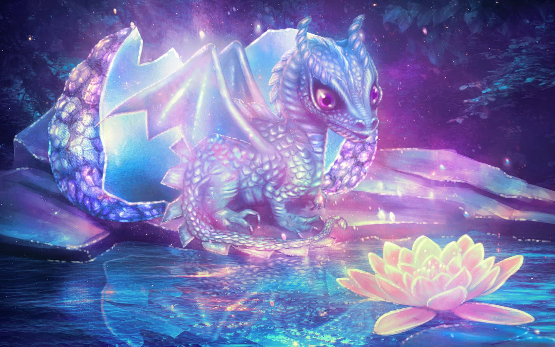 Dragon Kawaii Cute 1920 X 1200 Background