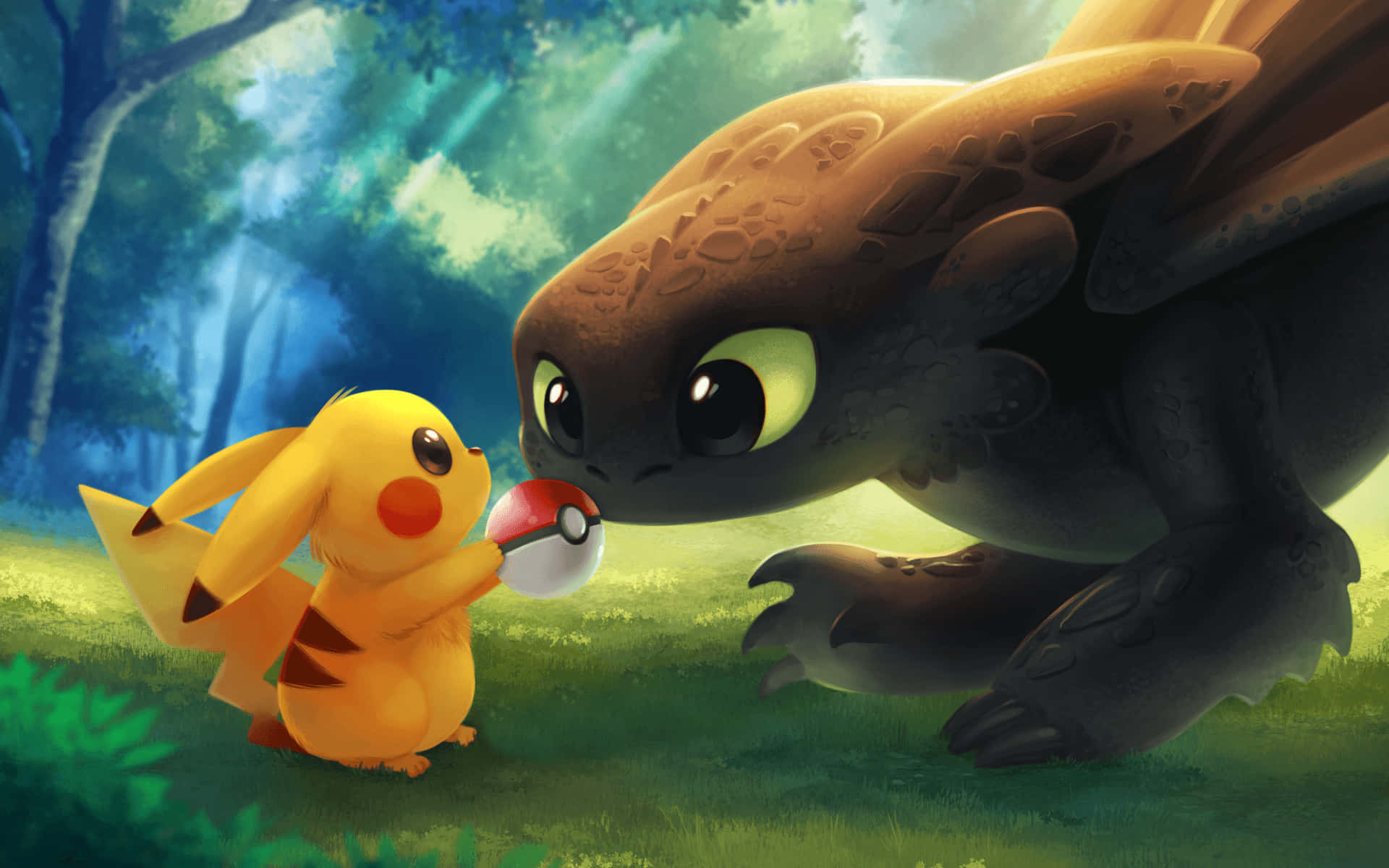 Dragon Kawaii Cute 1920 X 1200 Background