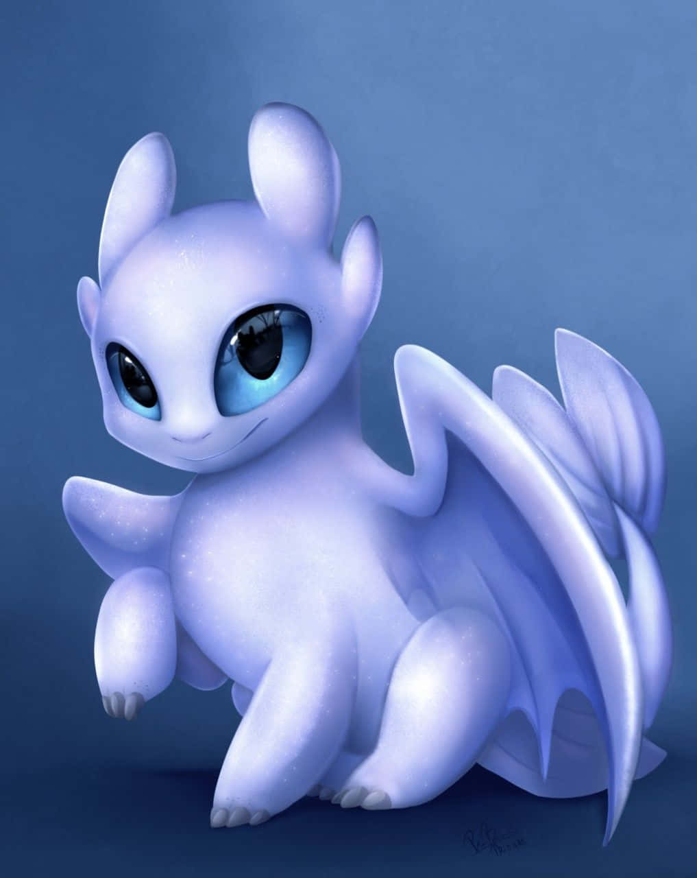 Dragon Kawaii Cute Background