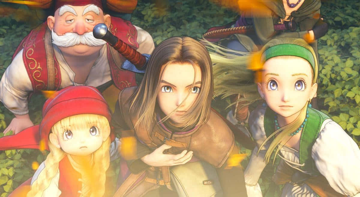 Dragon Quest Echoes Of An Elusive Age Main Characters Background