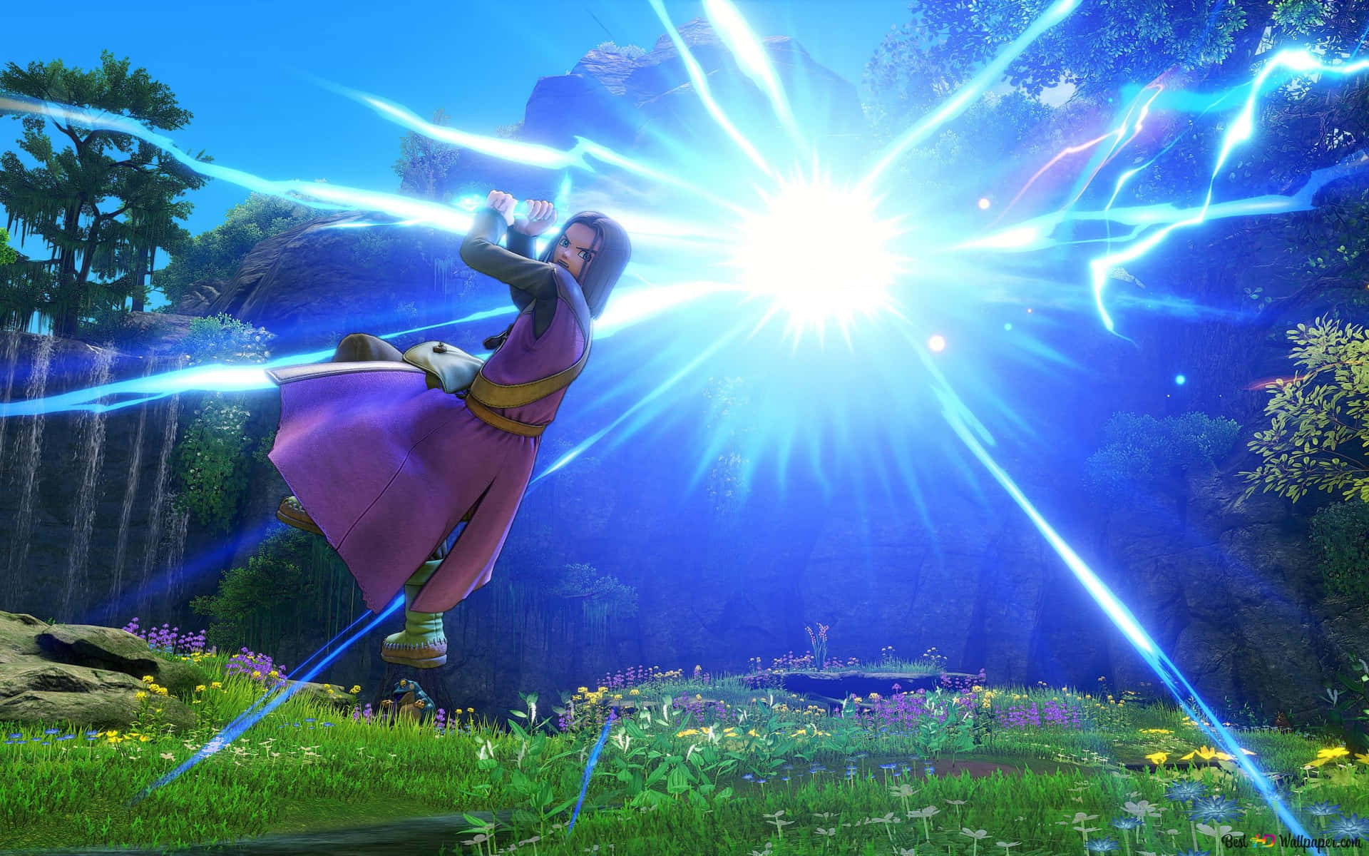 Dragon Quest Echoes Of An Elusive Age Powerful Boy Background