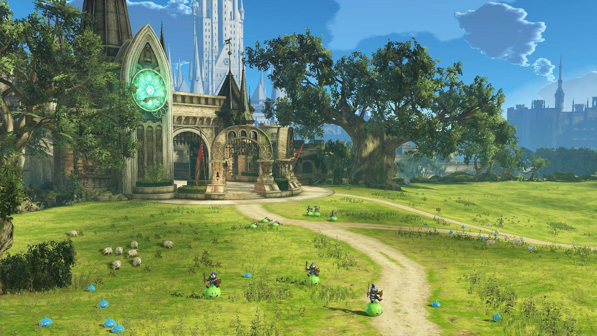 Dragon Quest Heroes 2 Outskirts Background