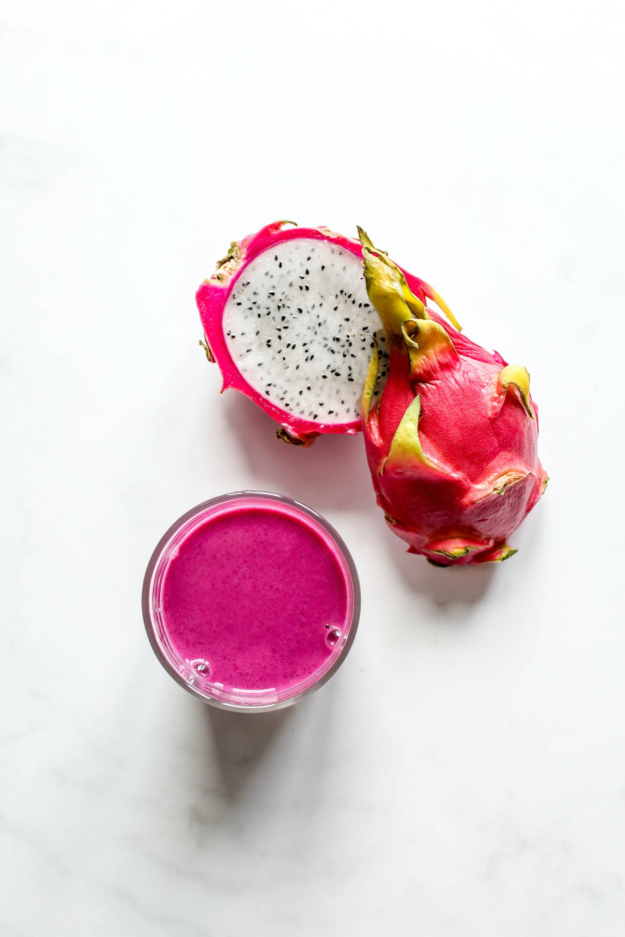 Dragonfruit Juice Shake Food Photography Background