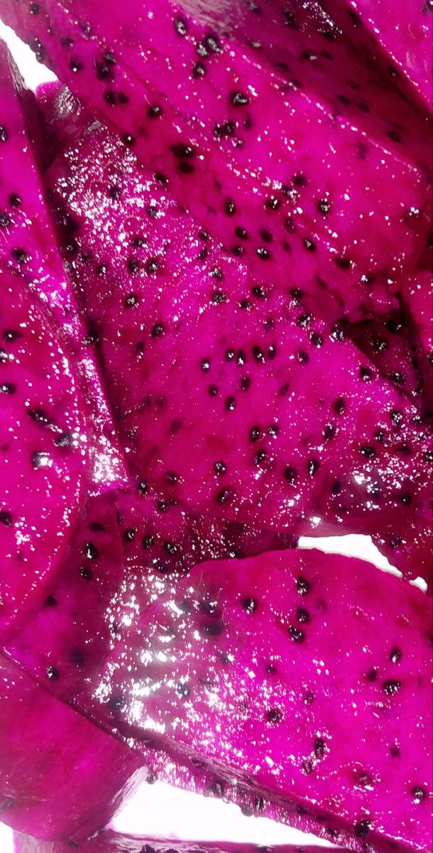 Dragonfruit Red Pink Fruit Food Photography