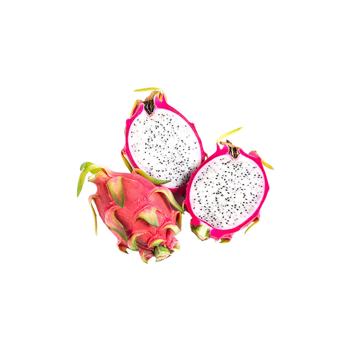 Dragonfruit Sliced In Half Food Photography Background